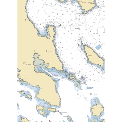 Brooklin Boat Yard (Brooklin, ME) NOAA Chart  Gaming Mouse Pad