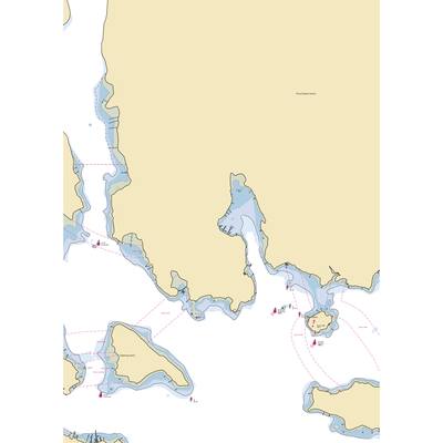 Hinckley Yacht Services Northeast Harbor (Northeast Harbor, ME) NOAA Chart  Gaming Mouse Pad