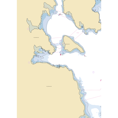 Manset Yacht Service (Northeast Harbor, ME) NOAA Chart  Gaming Mouse Pad