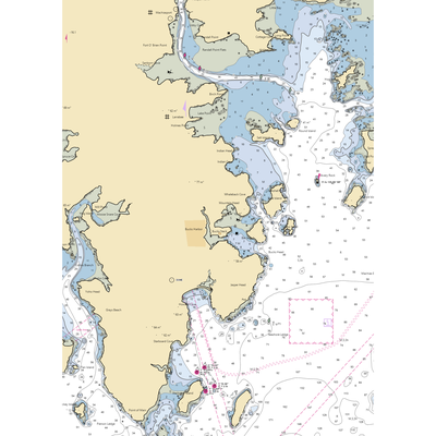 BBS Lobster Company (Machias, ME) NOAA Chart  Gaming Mouse Pad