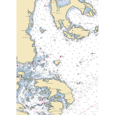 Jonesport Shipyard (Machias, ME) NOAA Chart  Gaming Mouse Pad