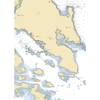 Wooden Boat School (Brooklin, ME) NOAA Chart  Gaming Mouse Pad