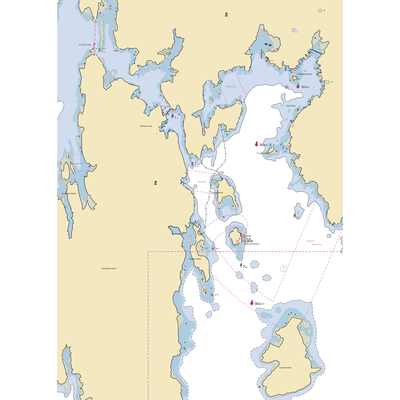 Capital Island Dock (West Boothbay Harbor, ME) NOAA Chart  Gaming Mouse Pad