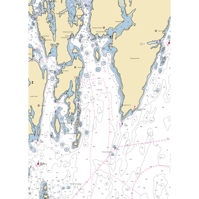 Paul E. Luke, Inc (East Boothbay, ME) NOAA Chart  Gaming Mouse Pad