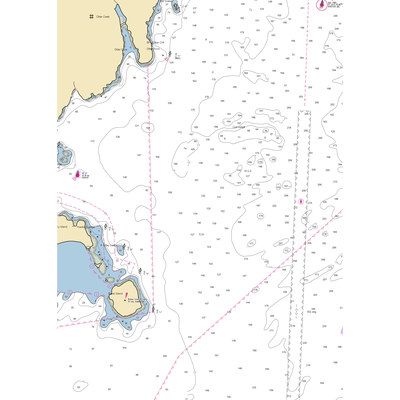 Cranberry Isles Fishermens Co-Op (Seal Harbor, ME) NOAA Chart  Gaming Mouse Pad