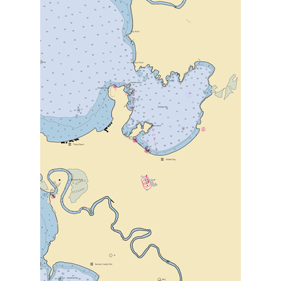 The Moorings Marina (Winooski, VT) NOAA Chart  Gaming Mouse Pad