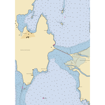 Apple Island Marina (Grand Isle, VT) NOAA Chart  Gaming Mouse Pad