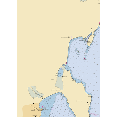 Treadwell Bay Marina (Plattsburgh, NY) NOAA Chart  Gaming Mouse Pad