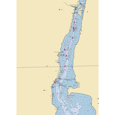 Marina Le Sieur De Champlain Inc (Alburg, VT) NOAA Chart  Gaming Mouse Pad