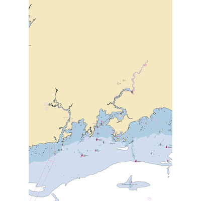 Branford River Marine (Branford, CT) NOAA Chart  Gaming Mouse Pad