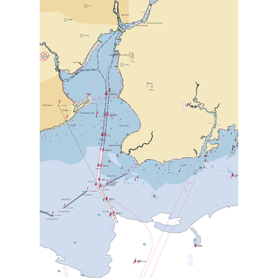 Harbor Point Marina LLC (West Haven, CT) NOAA Chart  Gaming Mouse Pad