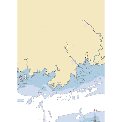 Guilford Boat Yards (Guilford, CT) NOAA Chart  Gaming Mouse Pad