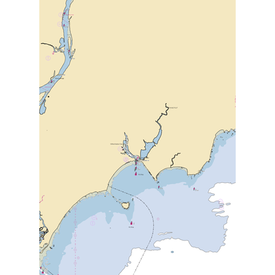 Milford Boat Works (Orange, CT) NOAA Chart  Gaming Mouse Pad