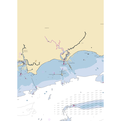 Westbrook Marine Center (Westbrook, CT) NOAA Chart  Gaming Mouse Pad