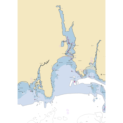 Boats Inc (Niantic, CT) NOAA Chart  Gaming Mouse Pad