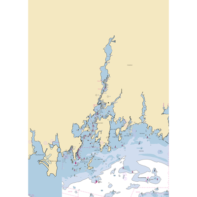 John I. Carija & Son Boat Works (West Mystic, CT) NOAA Chart  Gaming Mouse Pad