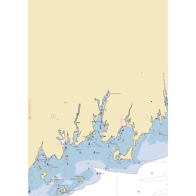 Drenckhahn Boat Basin (Redding Ridge, CT) NOAA Chart  Gaming Mouse Pad