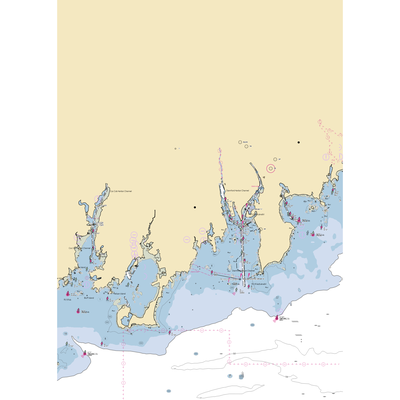 Hinckley Yacht Services - Stamford (Stamford, CT) NOAA Chart  Gaming Mouse Pad