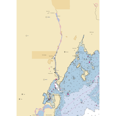 Catalano & Sons (Port Chester, NY) NOAA Chart  Gaming Mouse Pad