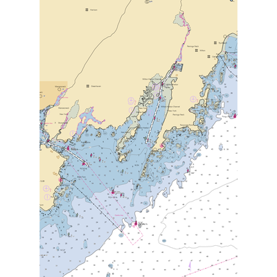 Shenorock Shore Club (Mamaroneck, NY) NOAA Chart  Gaming Mouse Pad