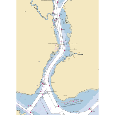 Tottenville Marina (Staten Island, NY) NOAA Chart  Gaming Mouse Pad