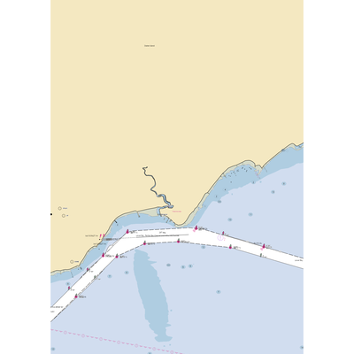 Untamed Marina (Staten Island, NY) NOAA Chart  Gaming Mouse Pad