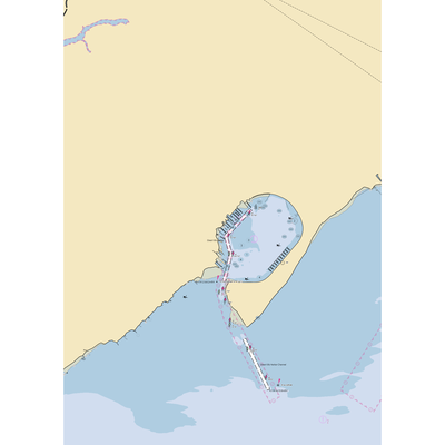 Captains Marine Mercury (Staten Island, NY) NOAA Chart  Gaming Mouse Pad