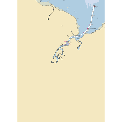 Seaboard Marine (Matawan, NJ) NOAA Chart  Gaming Mouse Pad