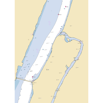 Dyckman Marine (New York, NY) NOAA Chart  Gaming Mouse Pad