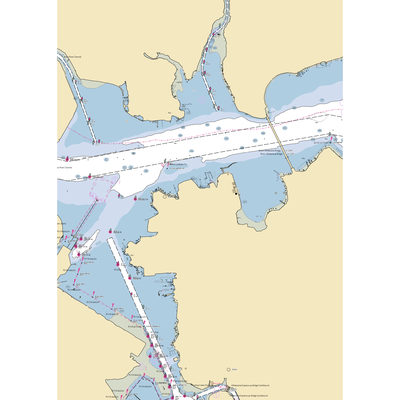 College Point Yacht Club (College Point, NY) NOAA Chart  Gaming Mouse Pad