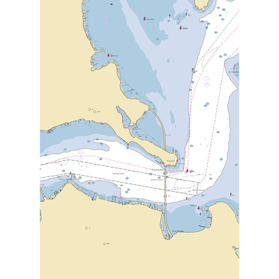 Locust Point Yacht Club (Bronx, NY) NOAA Chart  Gaming Mouse Pad