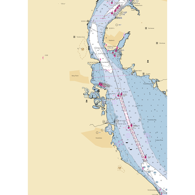 Ba-Mar Basin (West Haverstraw, NY) NOAA Chart  Gaming Mouse Pad