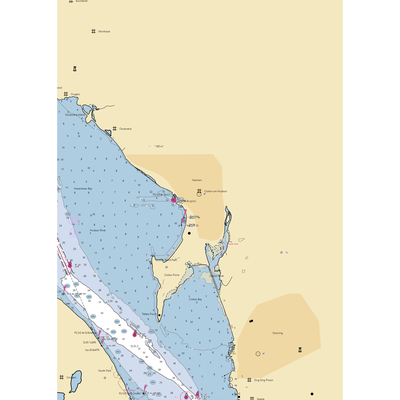 Croton Yacht Club (Croton On Hudson, NY) NOAA Chart  Gaming Mouse Pad