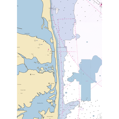 Oceanview Marina (Highlands, NJ) NOAA Chart  Gaming Mouse Pad