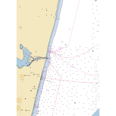 Avon Fishing Basin Inc (Avon By The Sea, NJ) NOAA Chart  Gaming Mouse Pad