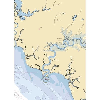 Greenwich Marina & Boatworks (Greenwich, NJ) NOAA Chart  Gaming Mouse Pad