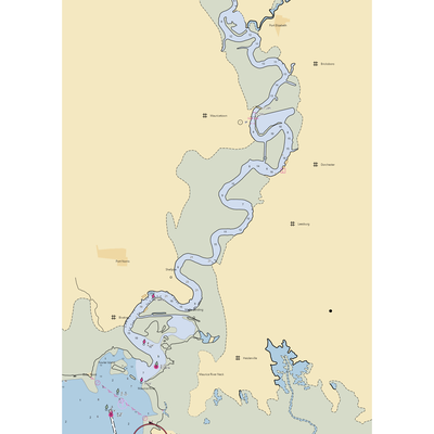 Boat World Marina (Dorchester, NJ) NOAA Chart  Gaming Mouse Pad