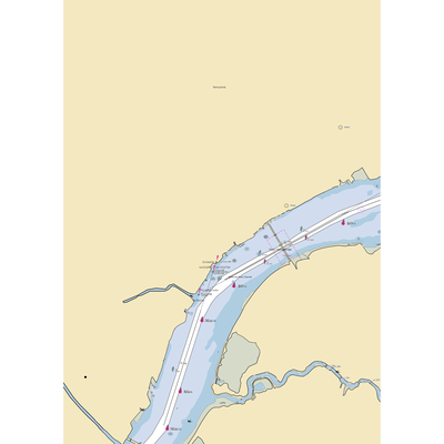 Wissinoming Yacht Club (Philadelphia, PA) NOAA Chart  Gaming Mouse Pad