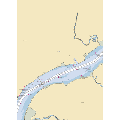 Quaker City Yacht Club (Philadelphia, PA) NOAA Chart  Gaming Mouse Pad