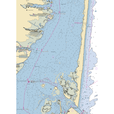 Elk's Point (Toms River, NJ) NOAA Chart  Gaming Mouse Pad