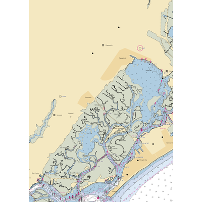 Gifford Marine (Longport, NJ) NOAA Chart  Gaming Mouse Pad