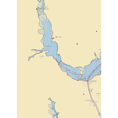 MarineMax Brick (Brielle, NJ) NOAA Chart  Gaming Mouse Pad