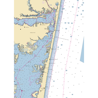 Marine Unlimited (Pine Beach, NJ) NOAA Chart  Gaming Mouse Pad