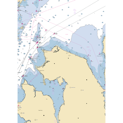 Fenton Marine (Bronx, NY) NOAA Chart  Gaming Mouse Pad