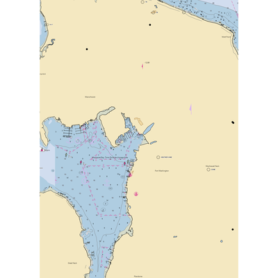 Tom's Point Marina (Little Neck, NY) NOAA Chart  Gaming Mouse Pad