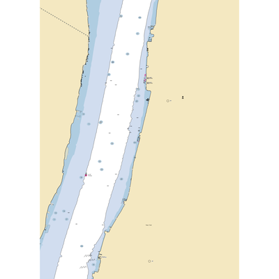 Palisade Boat Club (Yonkers, NY) NOAA Chart  Gaming Mouse Pad