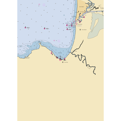 Marion Manor (Verona Beach, NY) NOAA Chart  Gaming Mouse Pad