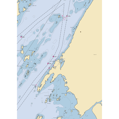 Blind Bay Marina (Chippewa Bay, NY) NOAA Chart  Gaming Mouse Pad