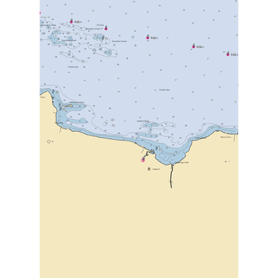 Fremac Waterfront Company (Kirkville, NY) NOAA Chart  Gaming Mouse Pad