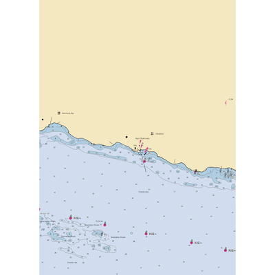 Apps Landing (North Bay, NY) NOAA Chart  Gaming Mouse Pad